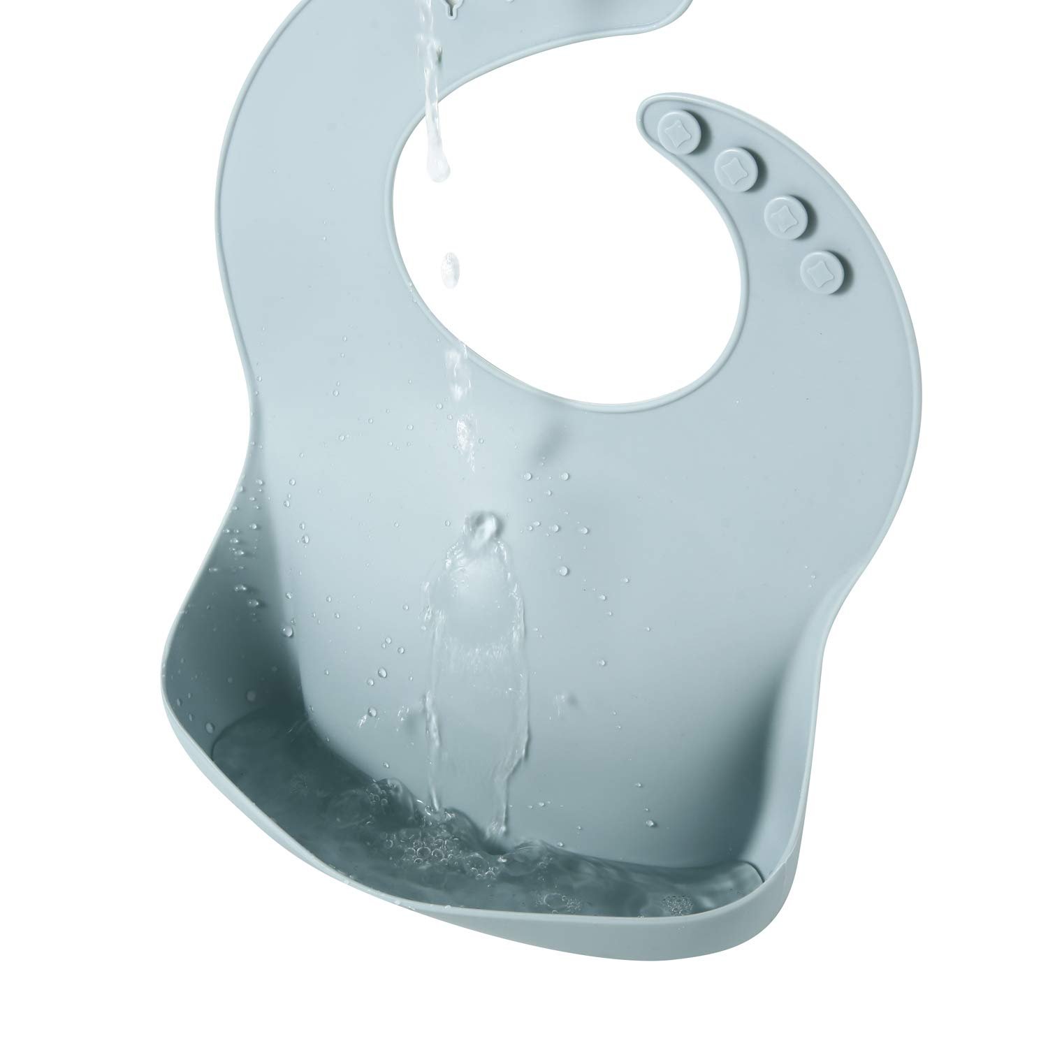 Best Buy PandaEar Set of 3 Silicone Baby Bibs Waterproof, Soft, Unisex, 10-72 Months - Image 5