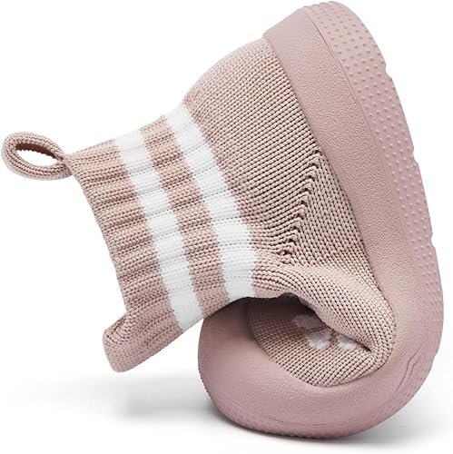Enjoy Baby Sock Shoes Baby Walking Shoes Infant Non-Slip Breathable Slippers with Soft Rubber Sole Baby Boys Girls Slip On Sneakers - Image 3
