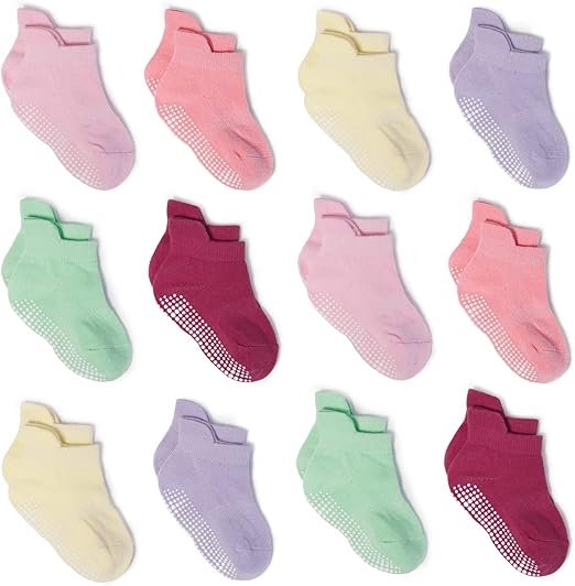 Best Zaples Infant Non-Slip Hold Lower leg Baby Socks - Image 6