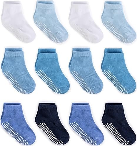 Best Zaples Infant Non-Slip Hold Lower leg Baby Socks - Image 3