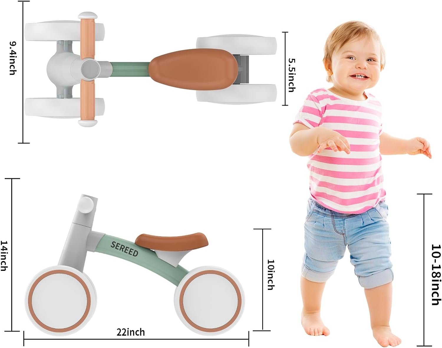 Best SEREED Balance Bikes for Toddlers Review - Image 6