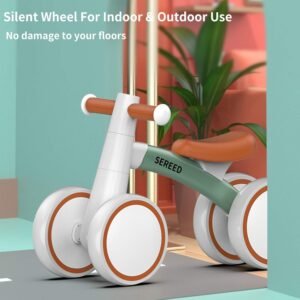 Best SEREED Balance Bikes for Toddlers - 4 Wheels, Perfect First Birthday Gift