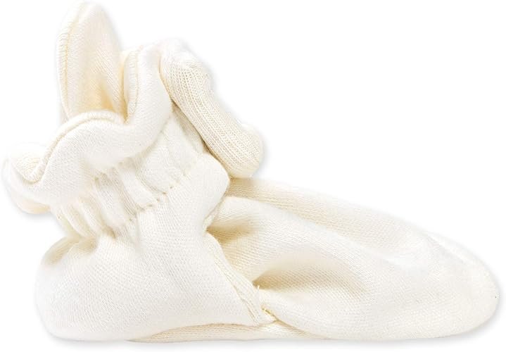 Buy Burt's Bees Baby Booties, Organic Cotton Adjustable Infant Sock Review - Image 6