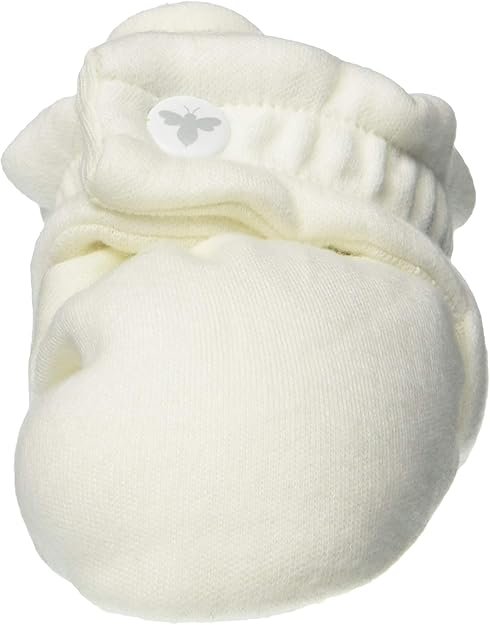 Buy Burt's Bees Baby Booties, Organic Cotton Adjustable Infant Sock Review - Image 5