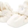 Burt's Bees Baby Organic Cotton Booties - Adjustable Infant Socks for Cozy Feet