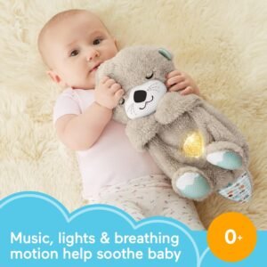 Fisher-Price Baby Toy, Soothe 'n Snuggle Otter, Portable Sound Machine, Plush sound machine toy