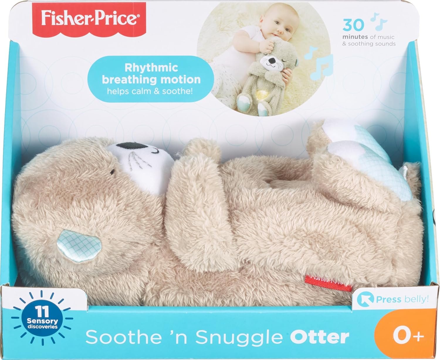 best Fisher-Price Soothe 'n Snuggle Otter – Ultimate Baby Soother & Cuddly Sleep Aid