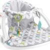 "Fisher-Price Sit-Me-Up Floor Seat - Portable Baby Chair with Developmental Toys & Machine Washable Seat Pad"