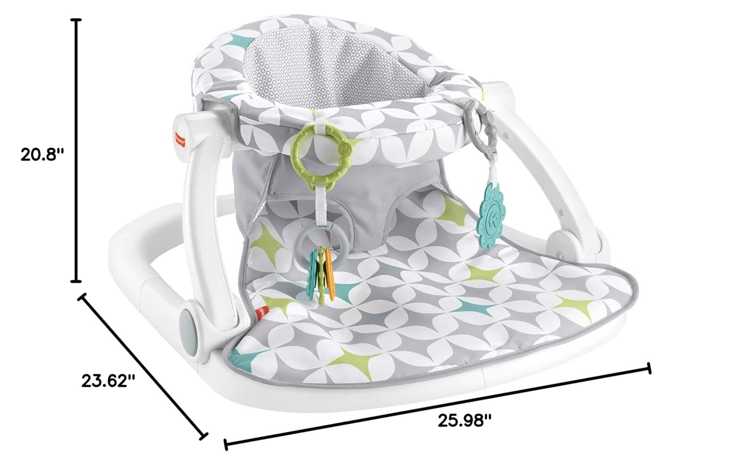 Best Fisher-Price Chair Fisher Price Sit Me Up Floor Seat With Developmental Toys 2025 - Image 4