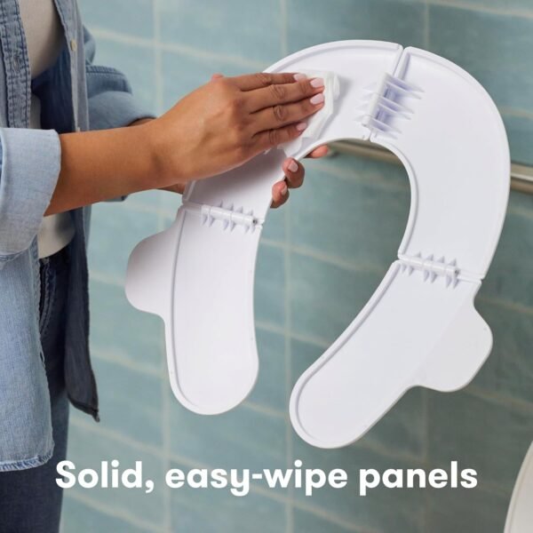 Buy Frida Baby Fold-and-Go Potty Seat for Toilet | Foldable Travel Potty Seat - Image 4