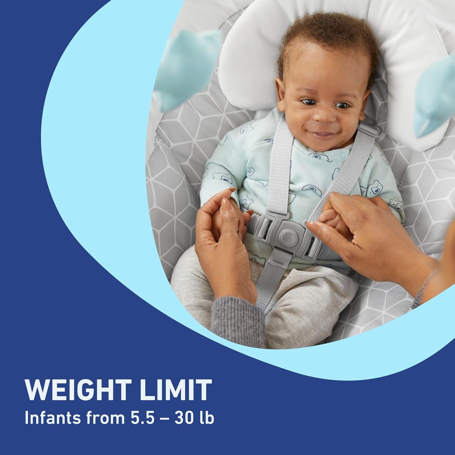 Best Graco Simple Sway Swing - Soothing Baby Swing with Adjustable Speeds & Plush Comfort - Image 3