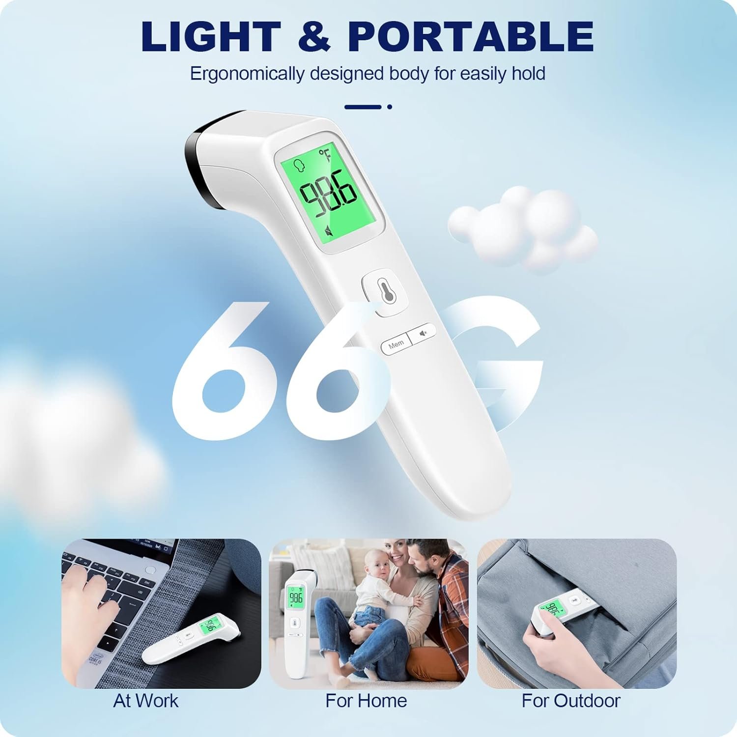 Best Goodbaby Temple Non Contact Thermometer Review: Accurate, Fast & Non-Contact Health Monitoring - Image 2