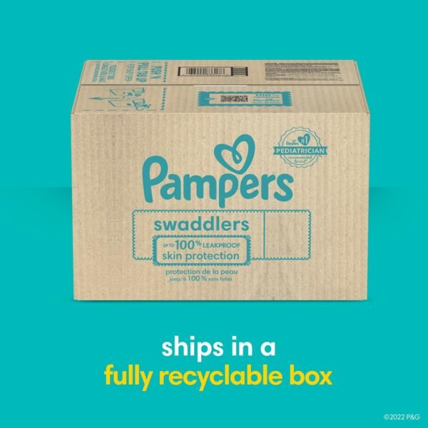 Best Pampers Swaddlers Size 4 Diapers – One Month Supply (150 Count) ,Ultra Soft Disposable Baby DiapersReview - Image 2