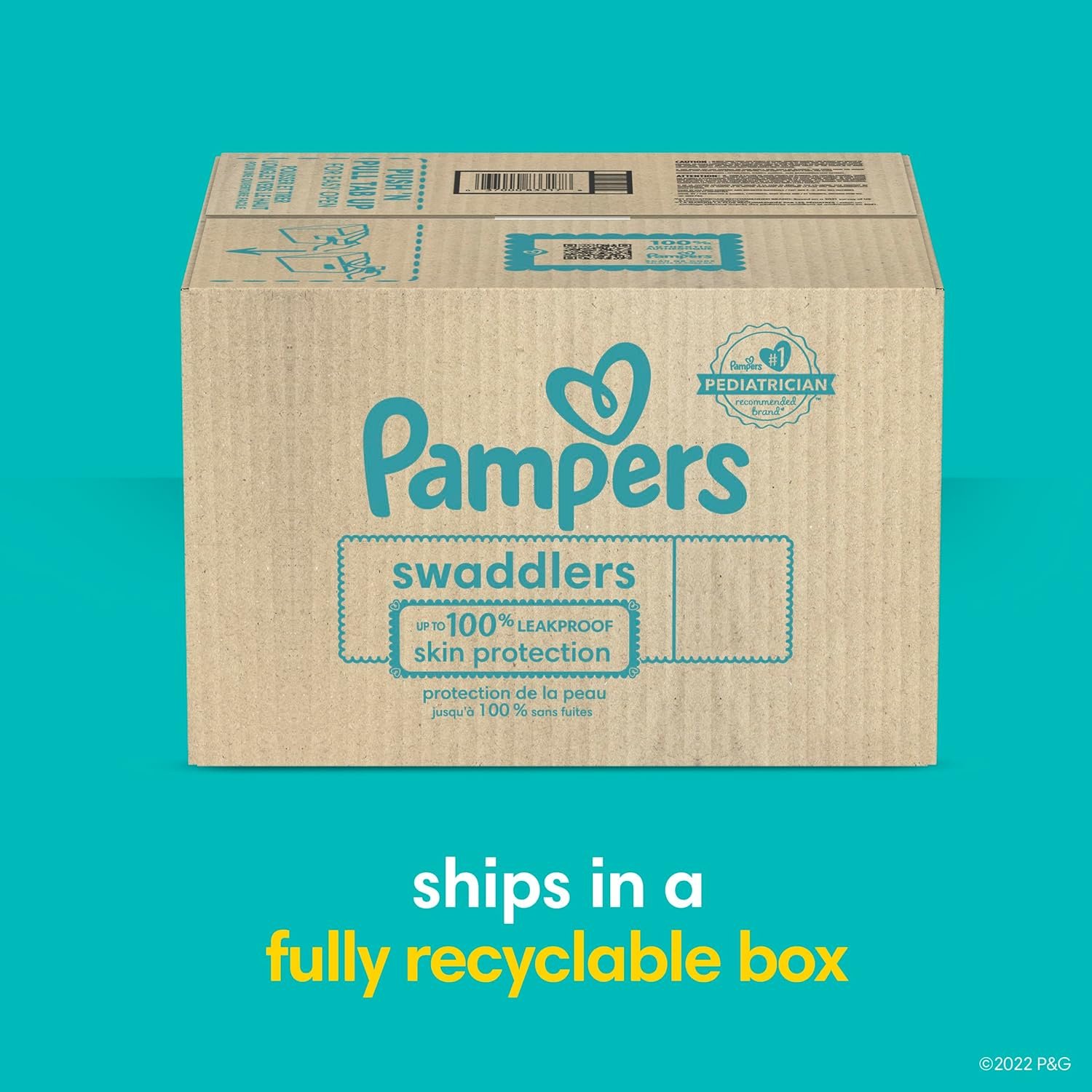 Best Pampers Swaddlers Size 4 Diapers – One Month Supply (150 Count) ,Ultra Soft Disposable Baby DiapersReview - Image 2