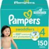 pampers swaddlers size 4