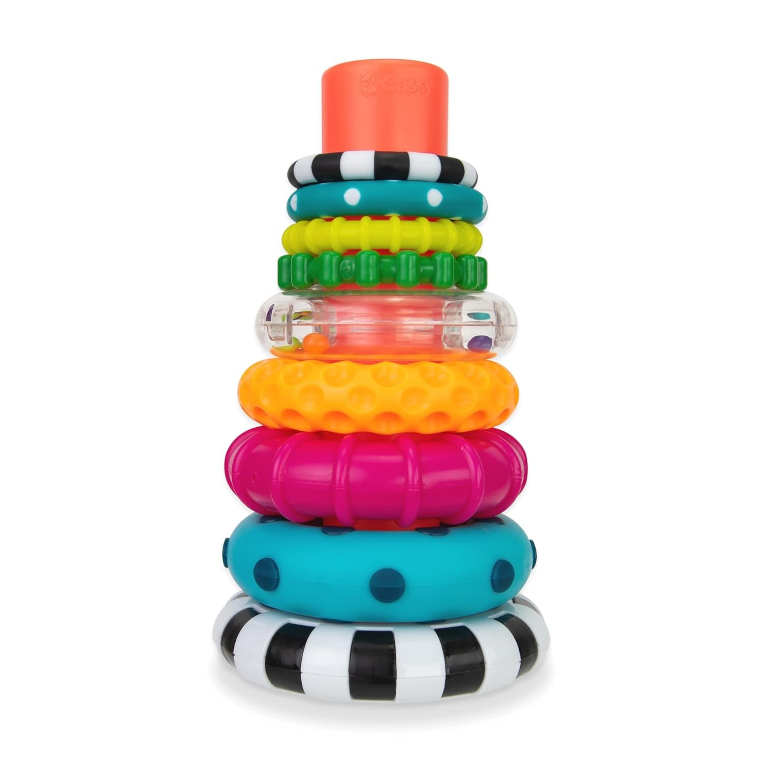 Sassy Stacking Rings Toy,
