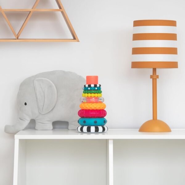 Best Sassy Stacks of Circles Stacking Ring STEM Learning Toy - Image 3