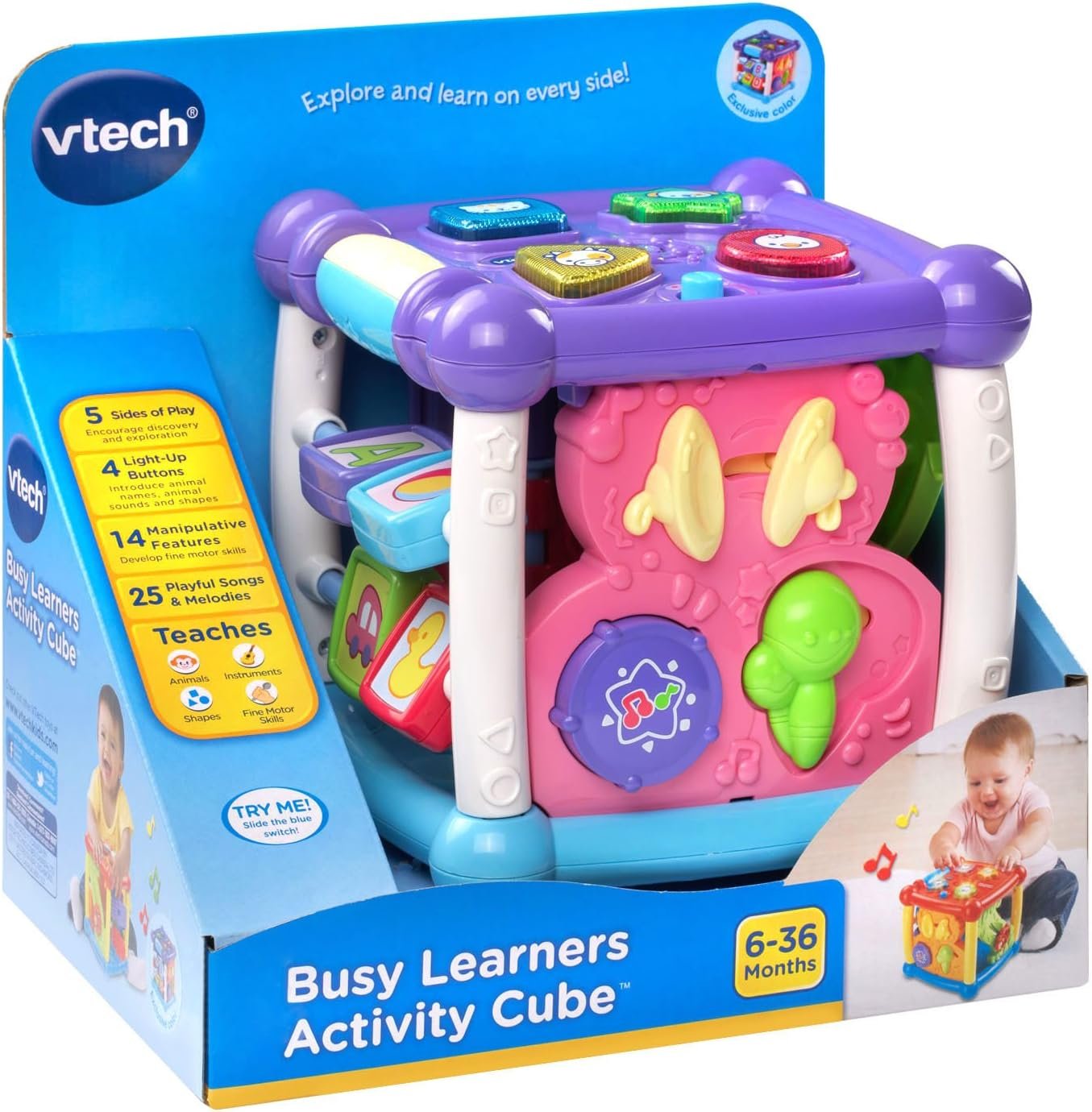 Best vtech busy learners activity cube toy 2025