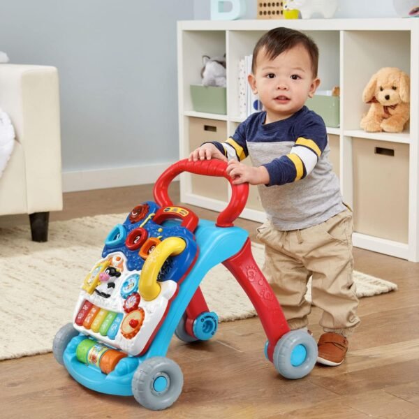 Best VTech Sit-To-Stand Learning Walker (Frustration Free Packaging), Blue review - Image 2