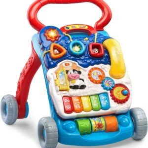 best VTech Sit-to-Stand Learning Walker in Blue – Best Educational Baby Walker