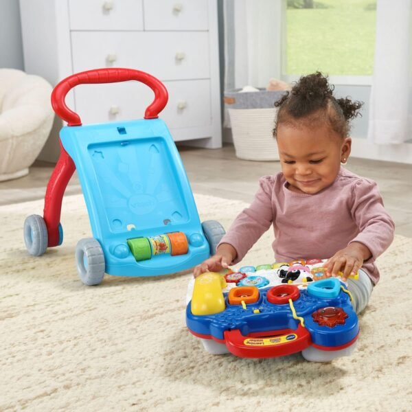 Best VTech Sit-To-Stand Learning Walker (Frustration Free Packaging), Blue review - Image 6