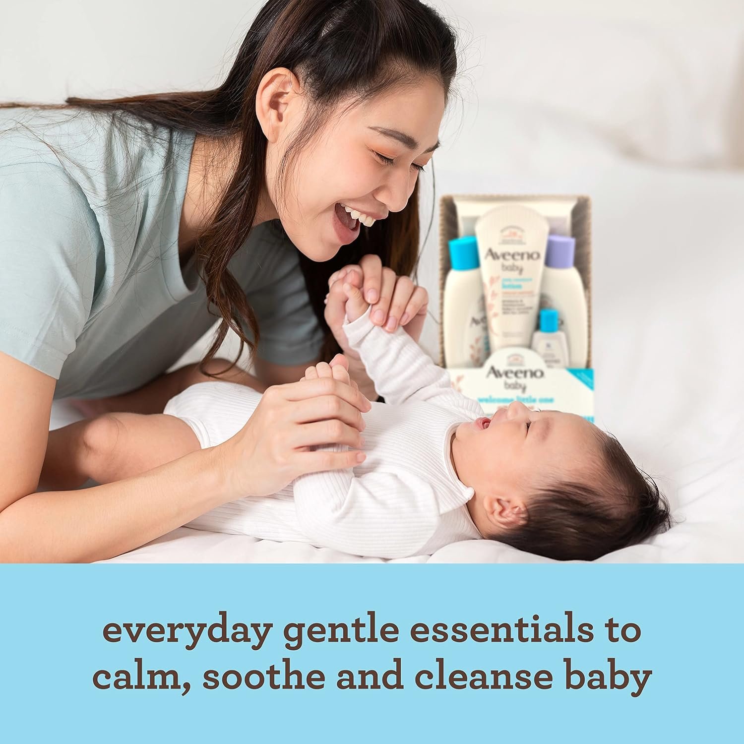 Best Aveeno Baby Gift Set Welcome Little One Gift Basket – Gentle Bath Time Essentials - Image 5