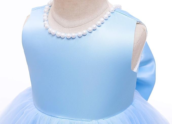 Best Baby Girl Dresses Ruffle Lace Pageant Party Wedding Flower Girl Dress Review - Image 6