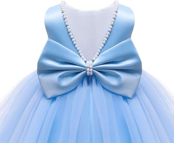 Best Baby Girl Dresses Ruffle Lace Pageant Party Wedding Flower Girl Dress Review - Image 2