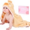 Baby Hooded Towel with Chick Design – Ultra-Soft Thick Cotton Bath Towel for Newborns
