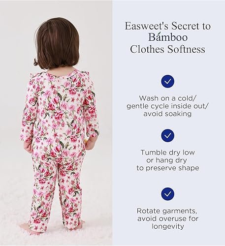 New Sleepwear Bamboo Viscose Baby Girl Romper Ruffled Long Sleeve Jumpsuit Soft One Piece Clothes Review - Image 5