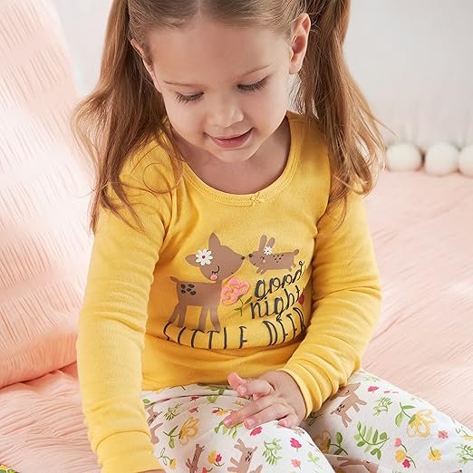 Best Gerber Baby Girls Toddler Snug Fit 4-Piece PJ Set Review - Image 6