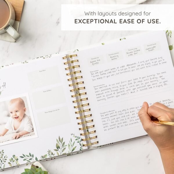Best Keepsake Memory Book for Baby: First 5-Year Journal & Review - Image 5