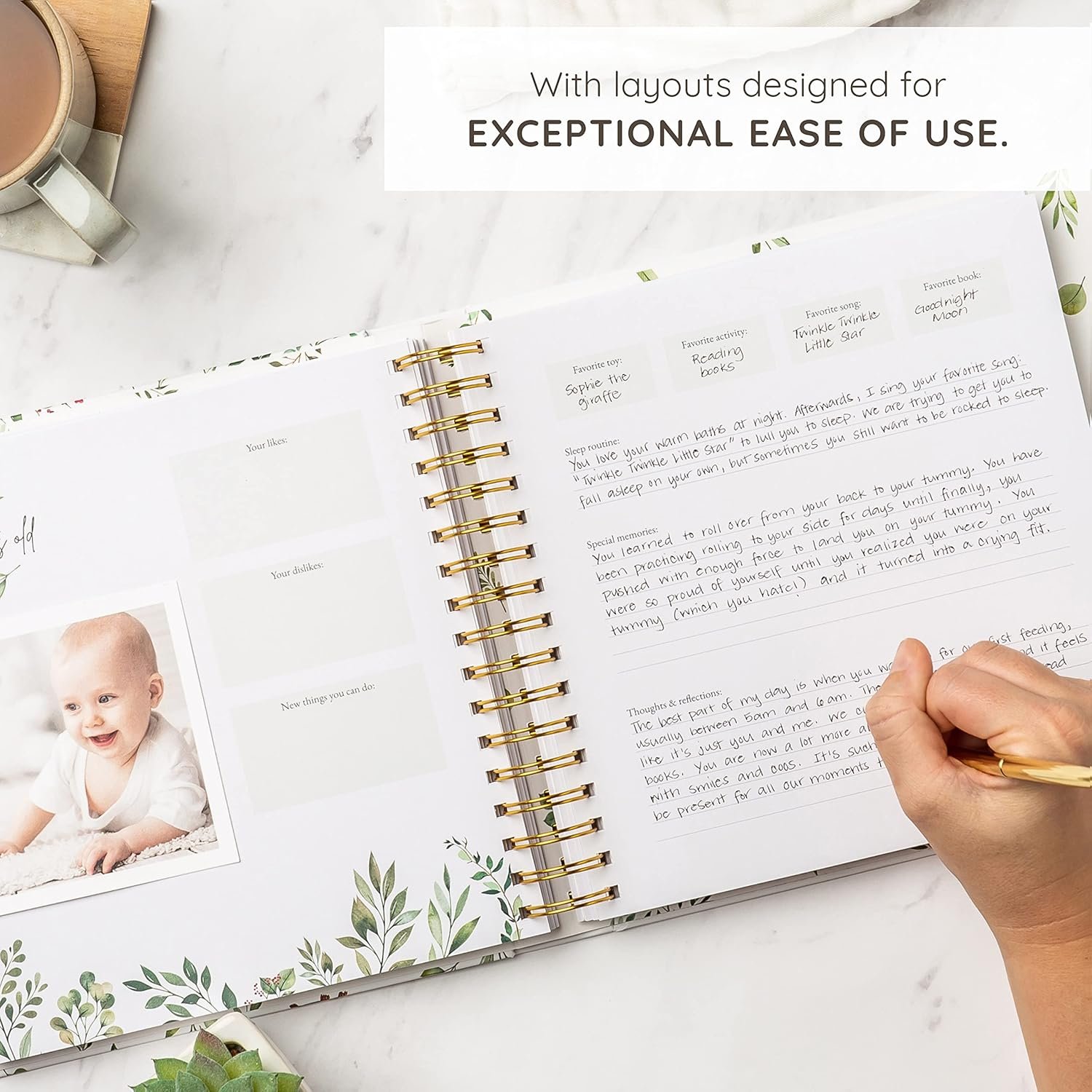 Best Keepsake Memory Book for Baby: First 5-Year Journal & Review - Image 5