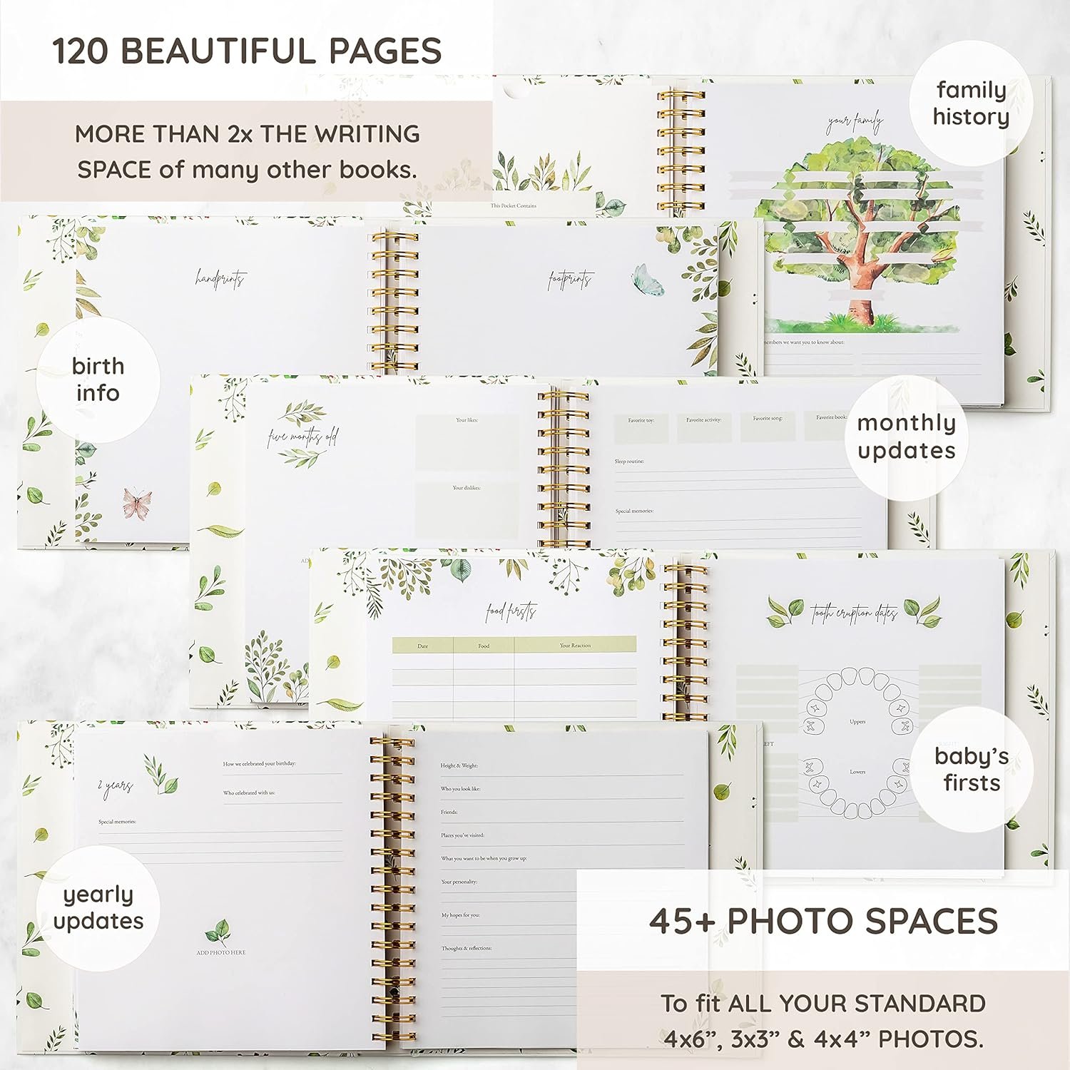 Best Keepsake Memory Book for Baby: First 5-Year Journal & Review - Image 6
