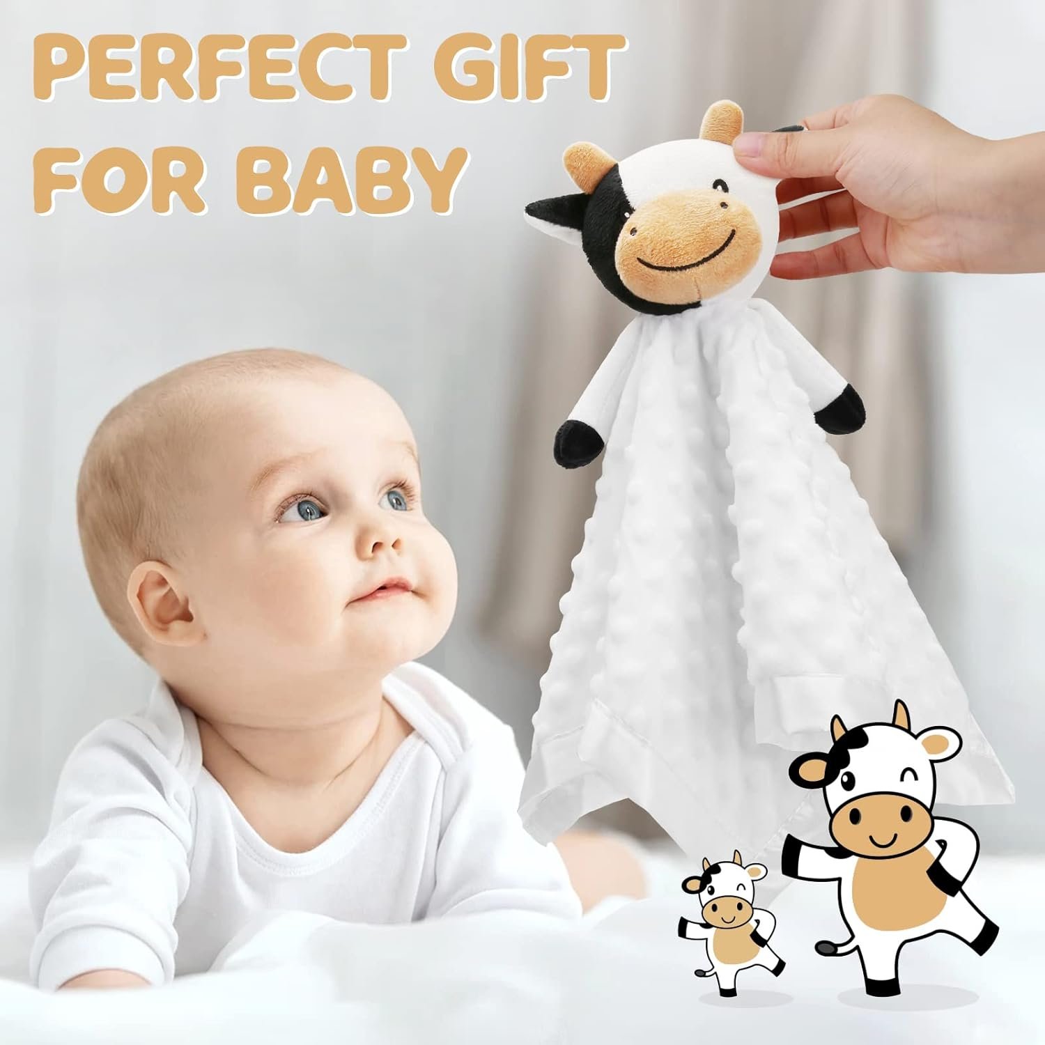 Best Pro Goleem Elephant Security Blanket – A Cuddly, Gender-Neutral Baby Lovey - Image 4