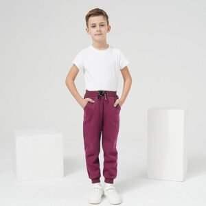 3 Pack Kids Fleece Jogger Sweatpants with Pockets & Drawstring (2-13 Years)