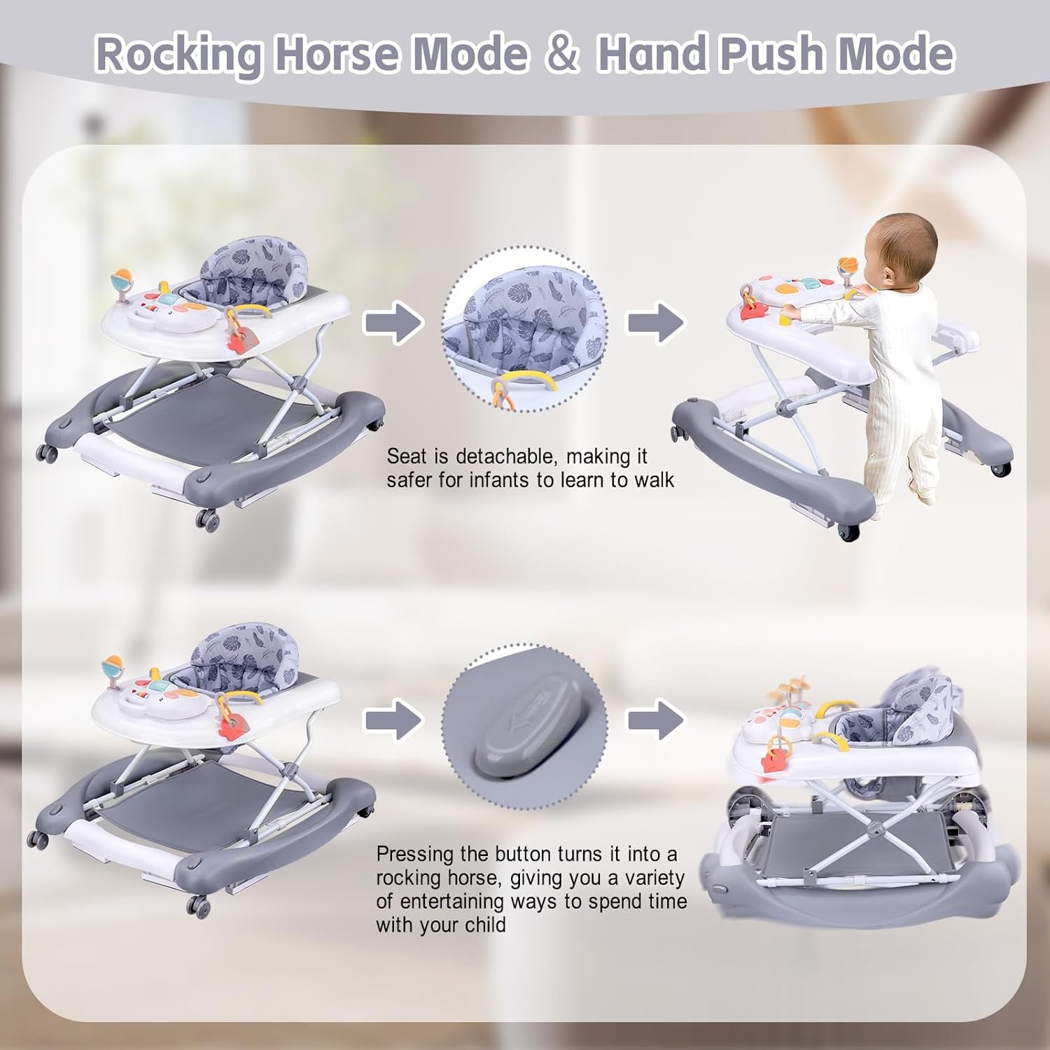 Best toddler walking assistant: Smart Convertible Gear for Growing Babies - Image 5
