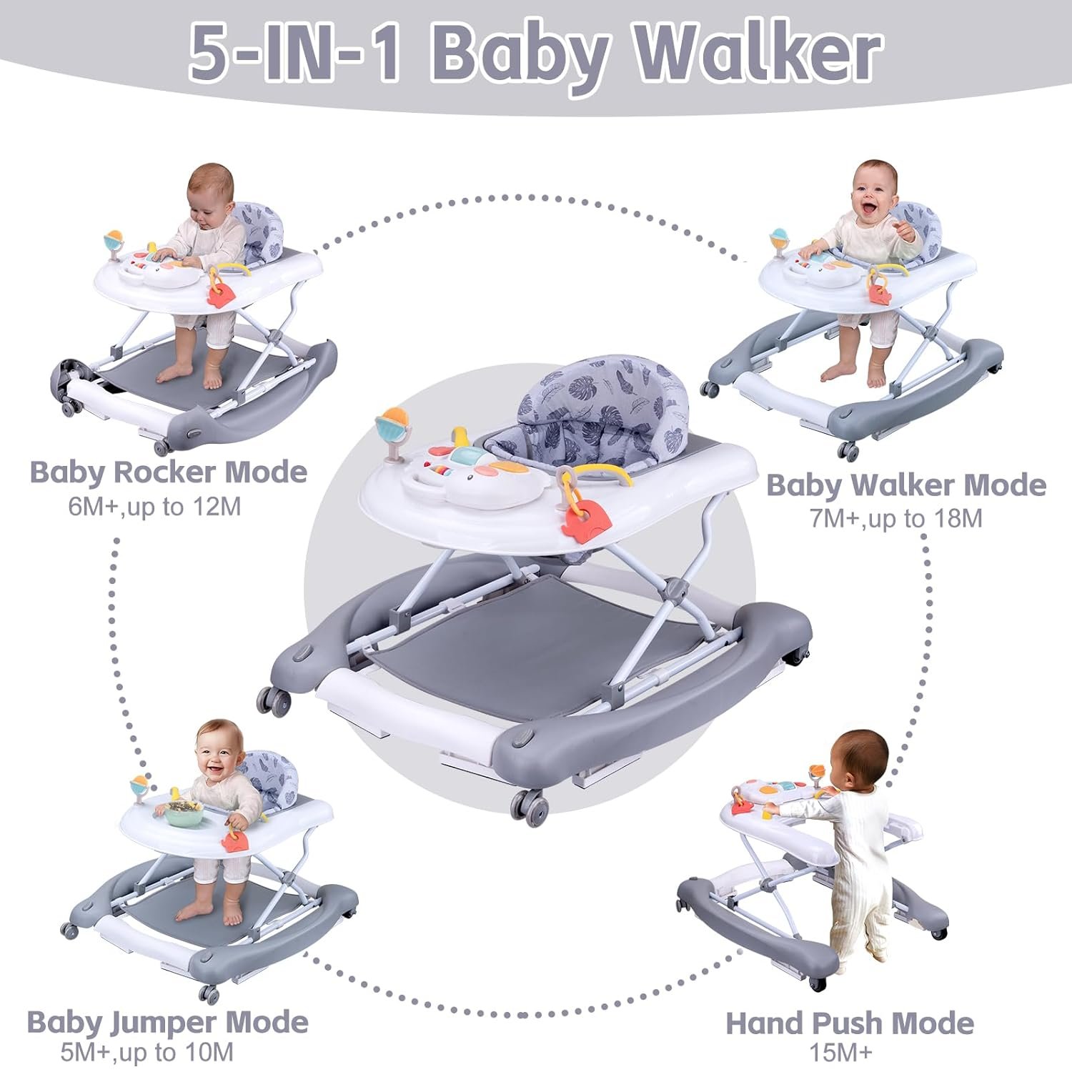 Best toddler walking assistant: Smart Convertible Gear for Growing Babies - Image 3