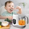 BEAR 2024 Baby Food Maker | One-Step Steamer & Blender for Healthy Homemade Baby Food.