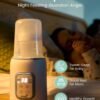 Grownsy Bottle Warmer– Fast Milk/Formula Heater with Timer, Sterilizer & Food Jar Warming