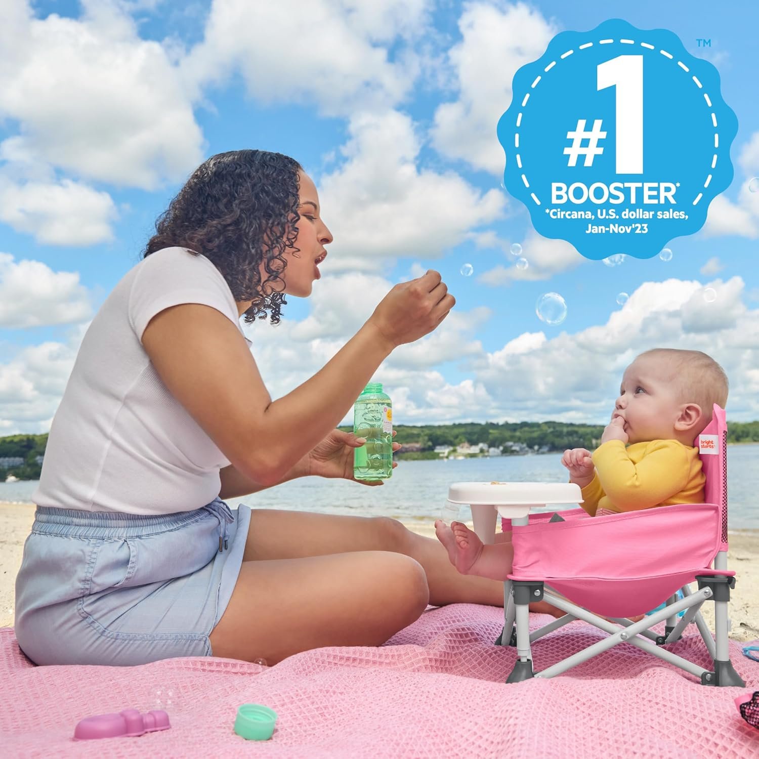 Best Bright Starts Pop 'N Sit Portable Baby Booster Chair Review – Perfect for On-the-Go Families - Image 8
