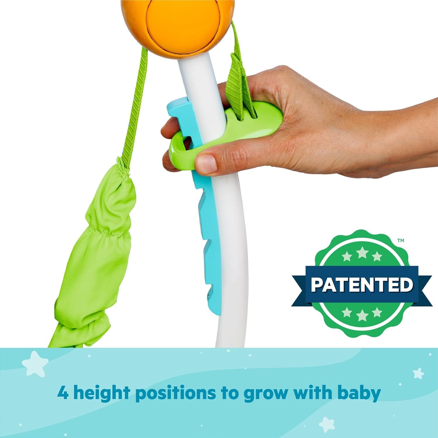 Best Bright Starts Disney Baby Jumper Review Finding Nemo Sea of Activities Jumper - Image 8