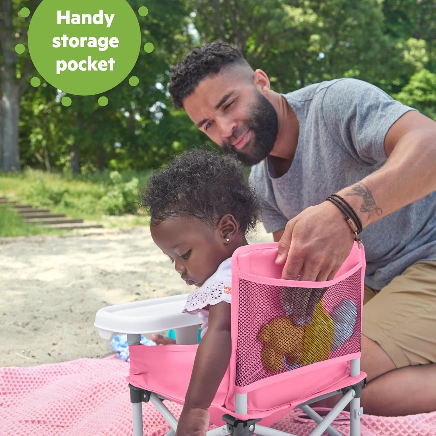 Best Bright Starts Pop 'N Sit Portable Baby Booster Chair Review – Perfect for On-the-Go Families - Image 5