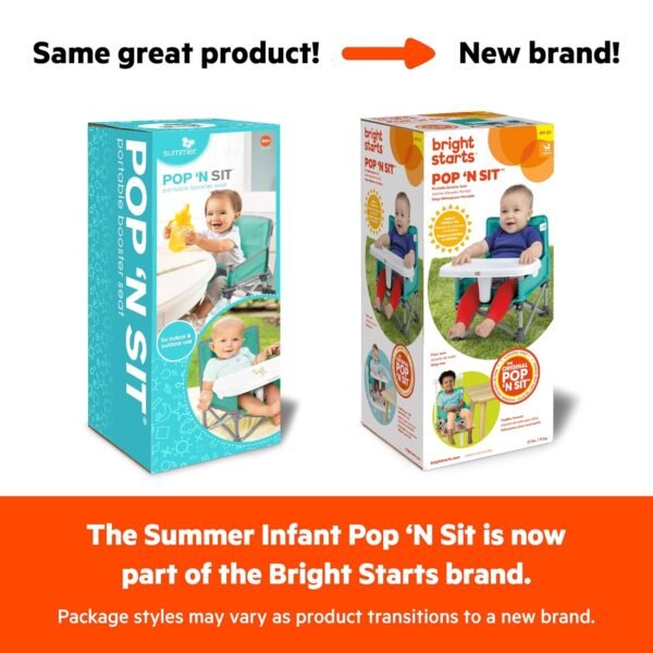 Best Bright Starts Pop 'N Sit Portable Baby Booster Chair Review – Perfect for On-the-Go Families - Image 3