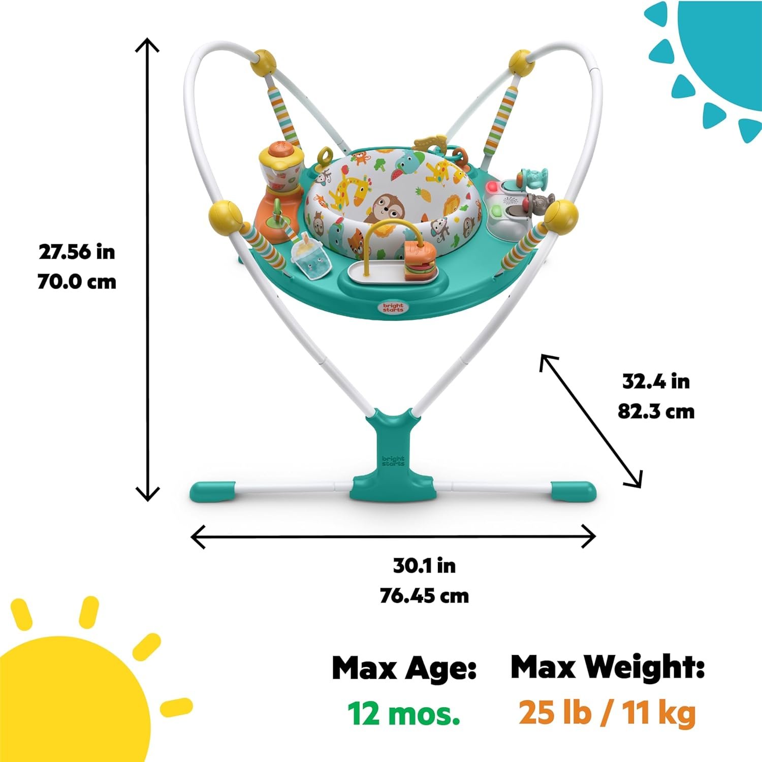 Best Bright Starts Cooking Up Fun Jumper Infant Activity Jumper Review - Image 5