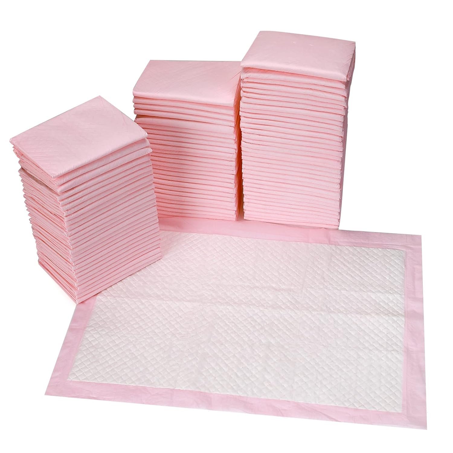 Buy Disposable Changing Pad Liners Pack of 100 Baby Incontinence Changing Pads Diaper UnderPads Ultra Soft Super Absorbent Waterproof Mat 13 x18 in - Image 2