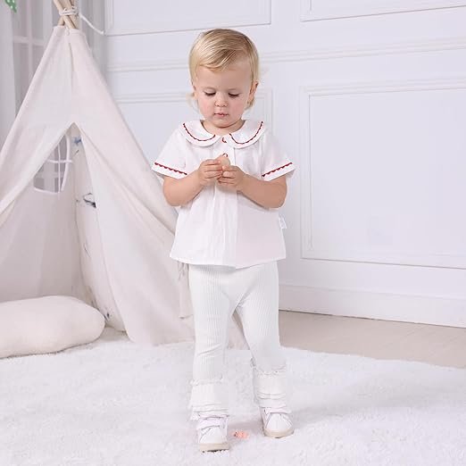 Best Limited DREAM BUS 5 Pack Baby Girl Bell Bottoms Stylish Pants. - Image 4
