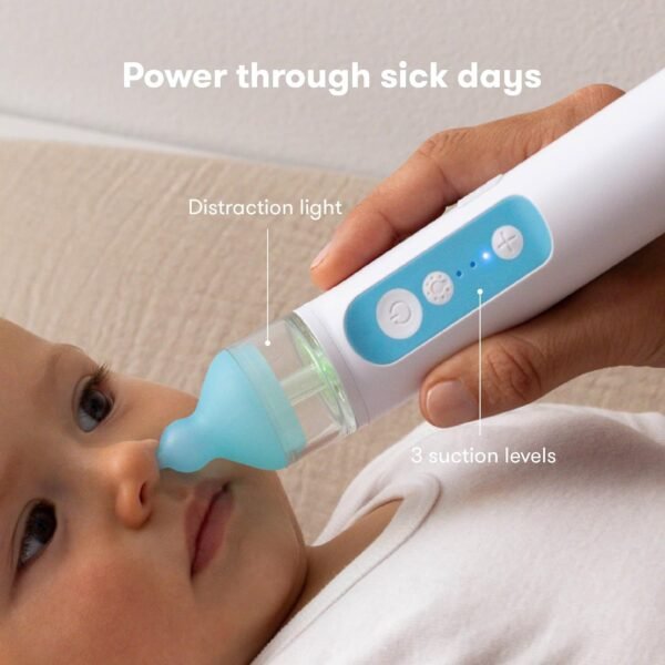 Buy Frida Baby Electric NoseFrida – Powerful Nasal Aspirator for Baby Congestion Relief - Image 3