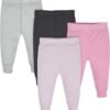 Gerber Baby Girls Active Pants Set | Breathable & Easy Care