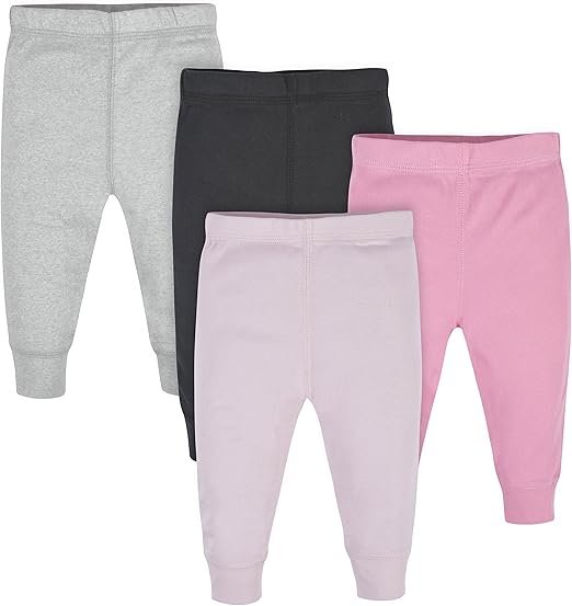 Gerber Baby Girls Active Pants Set | Breathable & Easy Care